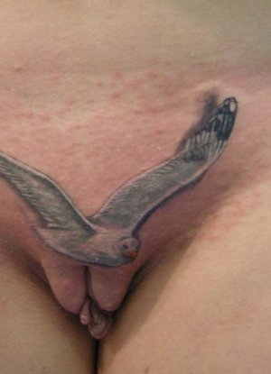 Татуированная пизда близкий ракурс картинка 16